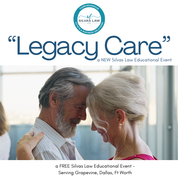Legacy Care - Grapevine - Thursday, August 27th @ 6:30pm