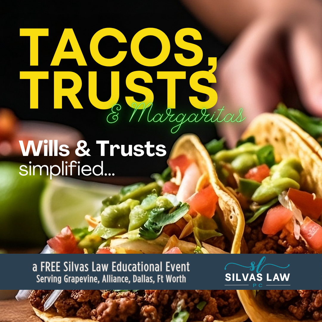 Tacos, Trusts & Margaritas - N. Ft. Worth - Thursday, April 24th @ 6:30pm
